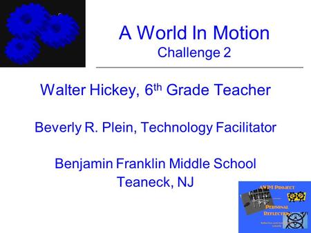 A World In Motion Challenge 2