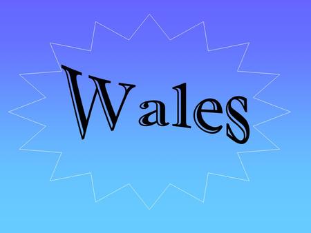 Wales is a fairly small country, covering an area of 21,000km 2.