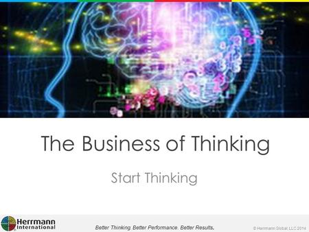 The Business of Thinking