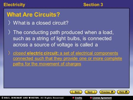What Are Circuits? What is a closed circuit?