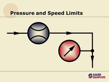 Pressure and Speed Limits