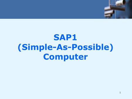 case study design of a simple hypothetical cpu