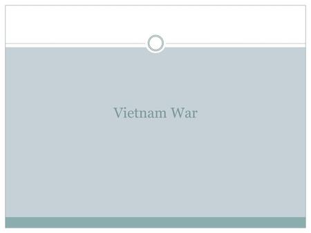 Vietnam War. I. Early Conflicts in Vietnam A. Early Control of Vietnam 1. French Take Over  1883 France takes over Vietnam  Combined Vietnam, Lao,
