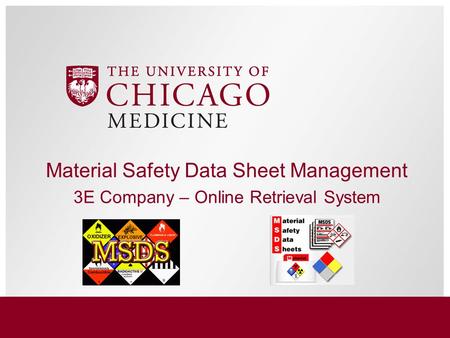 Material Safety Data Sheet Management 3E Company – Online Retrieval System.