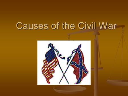 Causes of the Civil War. Background Information White settlers began moving west in the hopes of acquiring land, wealth, and religious freedom. White.