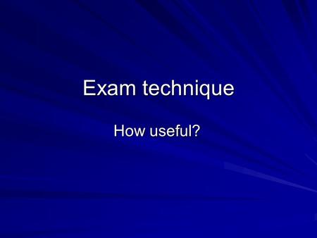 Exam technique How useful?. How useful is source A for anyone studying poverty in the early 1900s? Source A The man in the house is a labourer who currently.