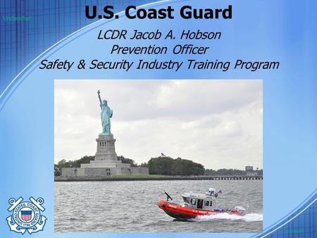 U.S. Coast Guard Unclassified