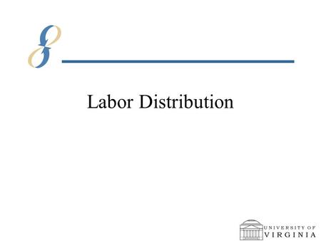 Labor Distribution. Contents –When to end date a labor schedule –Terminations –Why does my expenditure type change? –Work Study students.