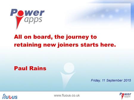 All on board, the journey to retaining new joiners starts here