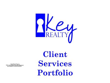 Client Services Portfolio. * Searching for advertised properties? * Looking for properties with “ For Sale ” signs? * Talking to several agents? What.