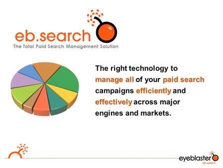 Manageallpaid search efficiently effectively The right technology to manage all of your paid search campaigns efficiently and effectively across major.