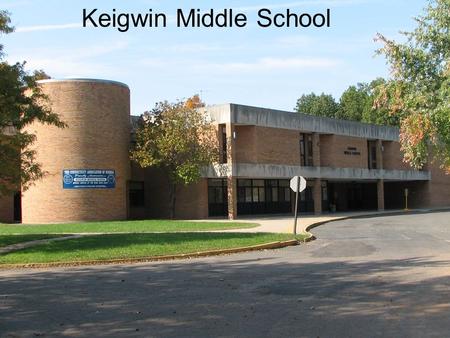 Keigwin Middle School. …A Transition School Grade 5- various elementary schools Grade 6- Keigwin Middle School Creating smaller schools within a larger.
