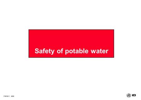 Safety of potable water FS0104 12000. Demand for water Some compelling statistics  human water use has increased more than 35-fold over the past three.
