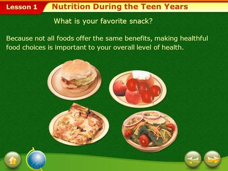 presentation on importance of nutrition