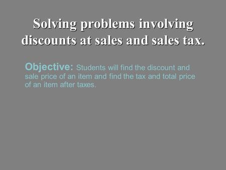 topic 2 j problem solving discounts and sale prices answers