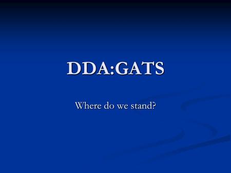 DDA:GATS Where do we stand?. INTRODUCTION Growing importance of services sector in the economies of developing countries. Growing importance of services.