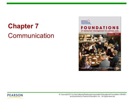 Chapter 7 Communication.