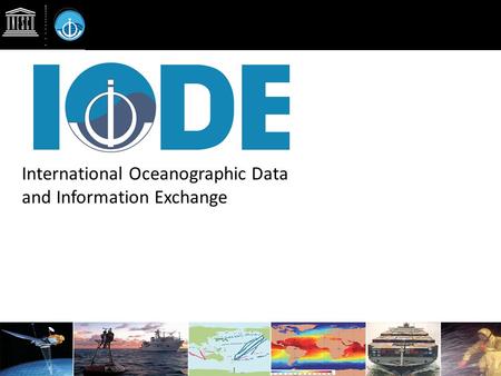 International Oceanographic Data and Information Exchange.
