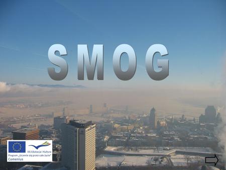 Smog is one of current environmental problems in big cities.