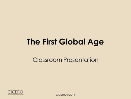 Classroom Presentation
