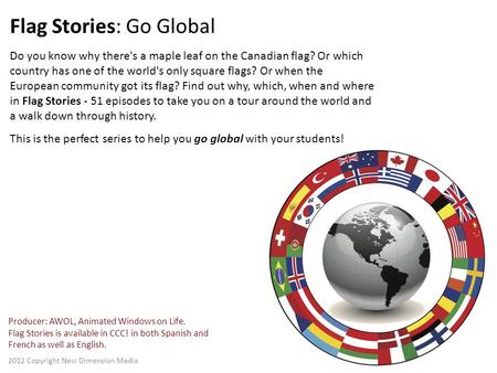 Flag Stories: Go Global