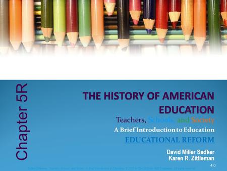 Evolution of American Education Elementary Schools