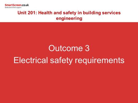 Unit 201: Health and safety in building services engineering