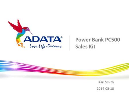 Power Bank PC500 Sales Kit Karl Smith 2014-03-18.