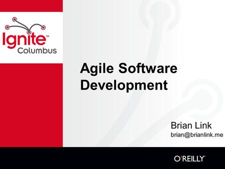 Agile Software Development Brian Link