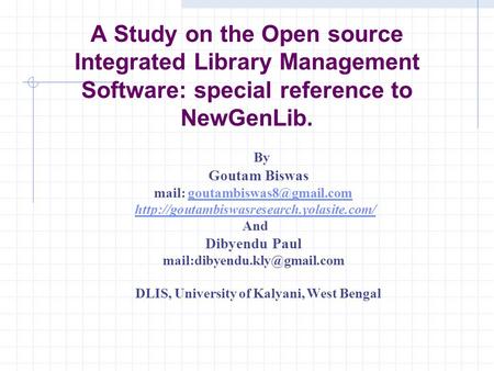 library management system project presentation ppt