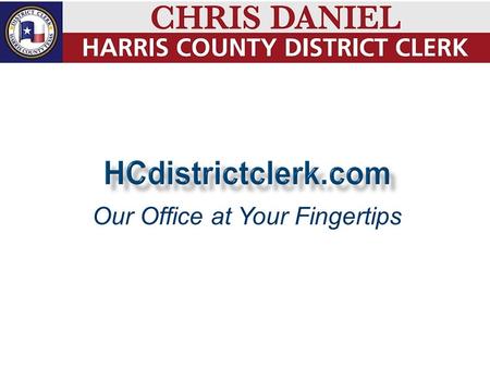 Our Office at Your Fingertips. Criminal Data Search Criminal Background Checks Civil Data Search Docket Search Docket Notification Single Point Of Entry: