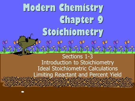 Modern Chemistry Chapter 9 Stoichiometry