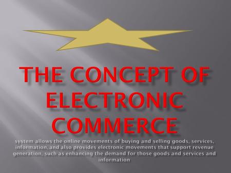  1 E-commerce companies to individual customers (Business-to- Consumer), and the term is shorthand for B2C, which represents trade between the companies.