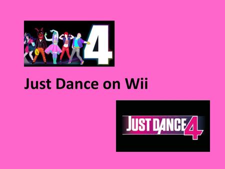 Just Dance on Wii. Aims and objectives: * One main theme (dance) aimed at KS2 connecting the subjects below: * Core subjects: Literacy and Science * Foundation.