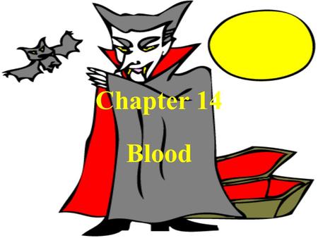 Chapter 14 Blood. Structure & Function Blood is a type of connective tissue (consists of cells in a matrix) Function – pH – Volume – 5L (in avg. adult.