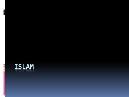 The religion is called ISLAM. Islam means: Submission to the Will of God. A contraction of “I” and “salaam” means entering into a condition of peace and.