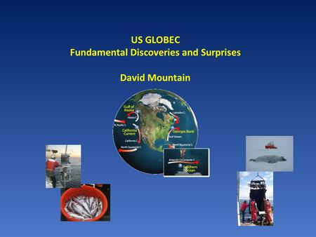 US GLOBEC Fundamental Discoveries and Surprises David Mountain.