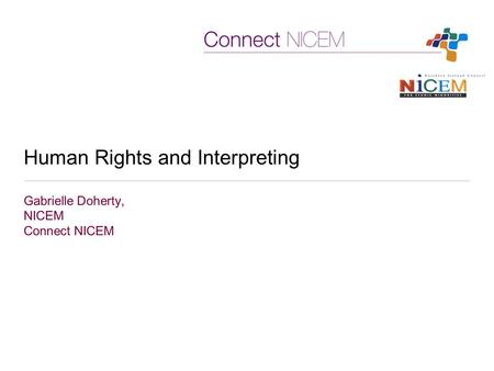 Human Rights and Interpreting