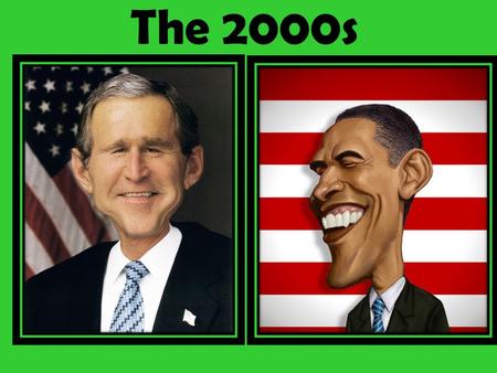 The 2000s. President George W. Bush  The shift of southern white conservatives after the 1960s made the Republican Party more conservative; political.