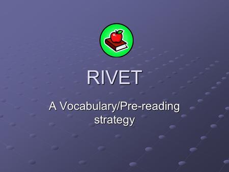A Vocabulary/Pre-reading strategy