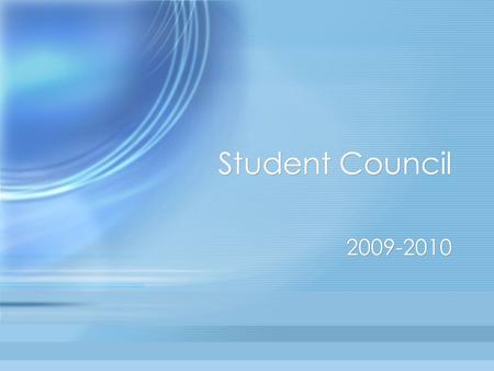 Student Council 2009-2010. Advisors Mrs. Good –Room 414 Mrs. Kirby –Room 233 Mrs. Good