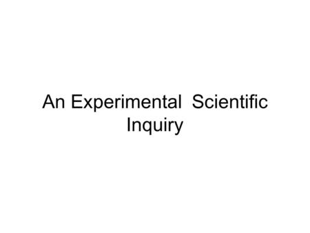 An Experimental Scientific Inquiry. Research Overview & Introduction Copyright © 2008-2010 Mindset Works, LLC. All rights reserved www.brainology.us.