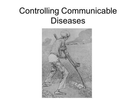 Controlling Communicable Diseases. OSHA Bloodborne Pathogens Standard 1910.1030.