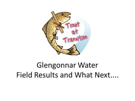 Glengonnar Water Field Results and What Next.....