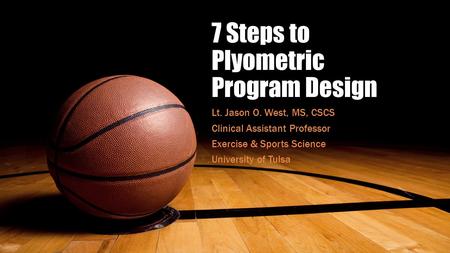 7 Steps to Plyometric Program Design