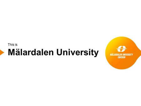 This is Mälardalen University. MDH in figures 2 1977 Mälardalen University is founded 51 programmes 1 000 courses 13 000 students 900 employees 71 professors.