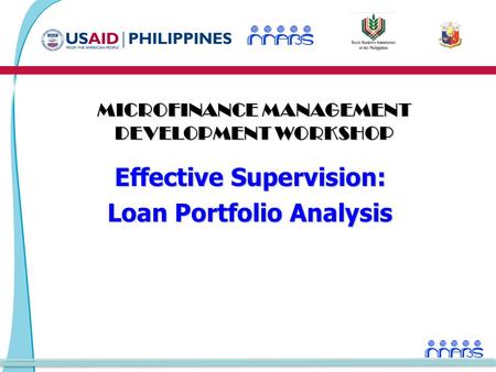 Effective Supervision: Loan Portfolio Analysis