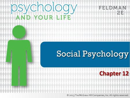 Social Psychology Chapter 12.
