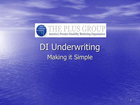 1 DI Underwriting Making it Simple. 2 Mutually Exclusive Definition Definition Wikipedia… in layman’s terms 2 events are mutually exclusive if they cannot.