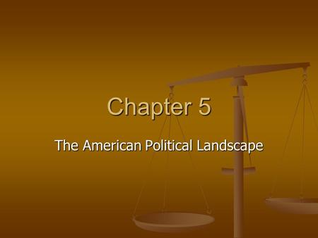 Chapter 5 The American Political Landscape. Unlike most nations, the United States has an incredibly varied mix of ethnicities from every part of the.